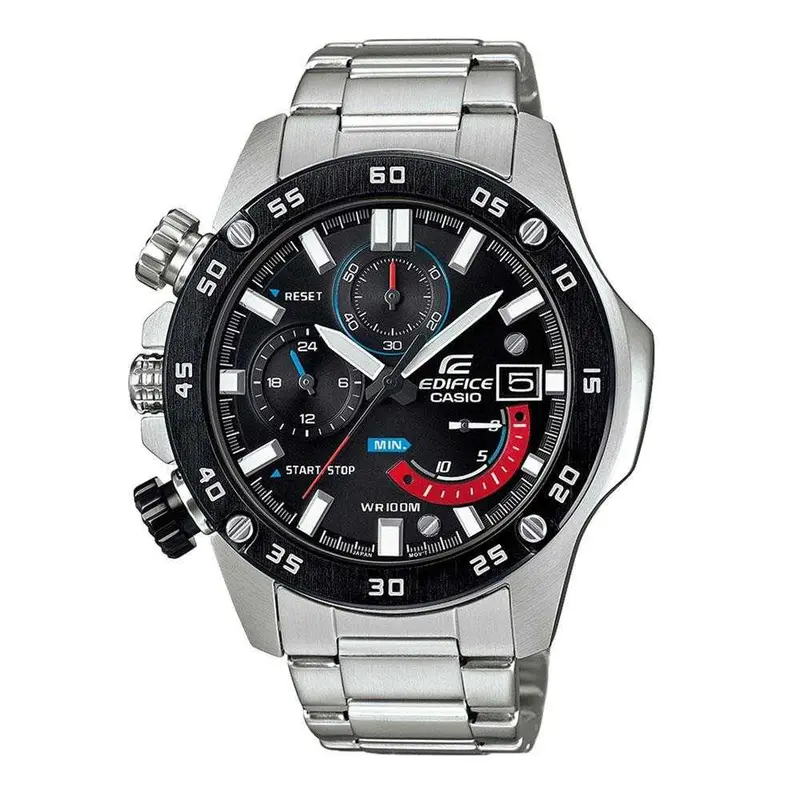 Casio Edifice Efr-558Db-1Avudf Chronograph Silver Stainless Steel Men's Watch 1