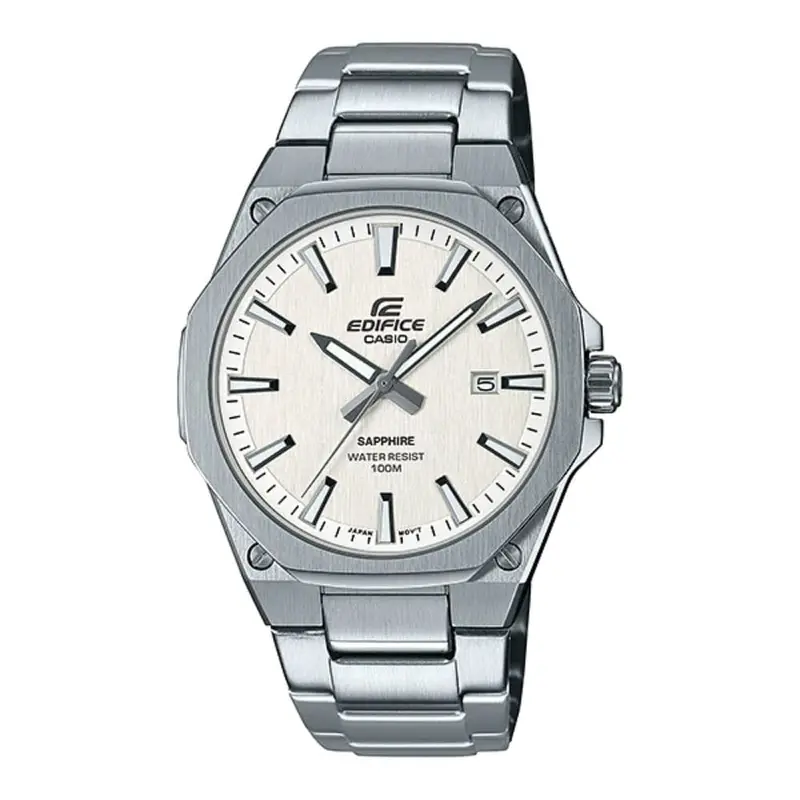 Casio Edifice Efr-S108d-7Avudf Silver Stainless Steel Strap Men's Watch 1
