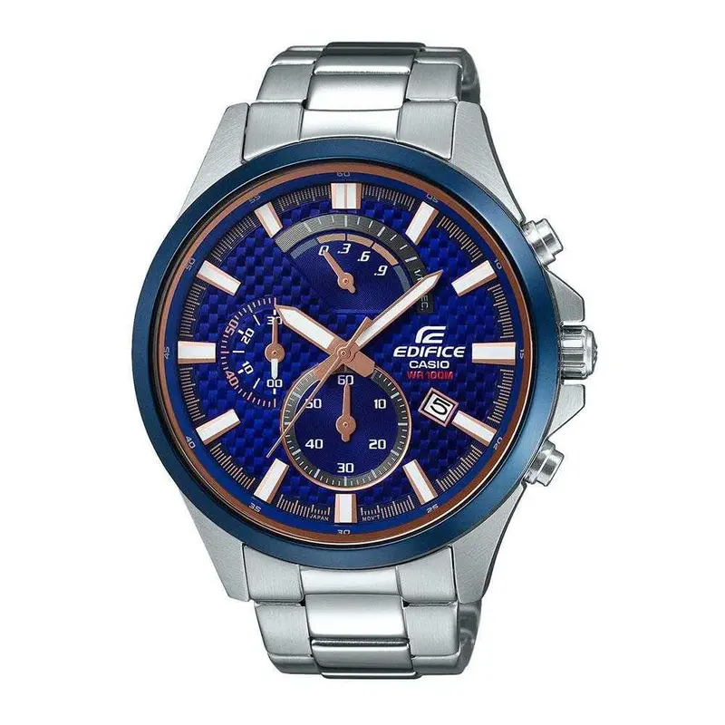 Casio Edifice Efv-530Db-2Avudf Chronograph Silver Stainless Steel Men's Watch 1