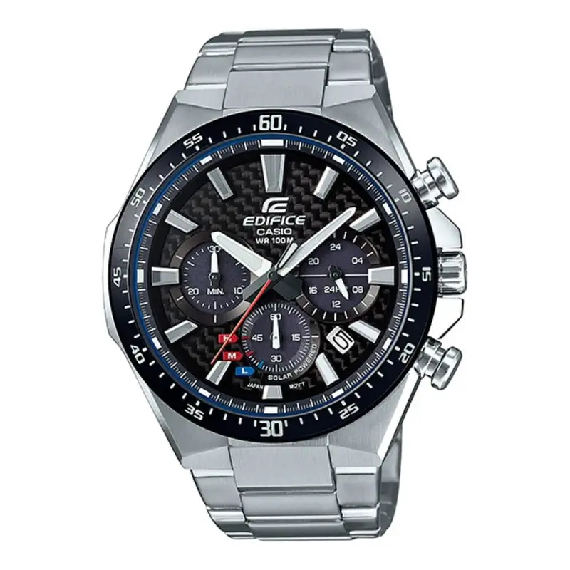 Casio Edifice Eqs-800Cdb-1Avudf Stainless Steel Men's Watch 1