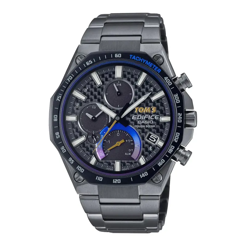 Casio Edifice Gray Stainless Steel Strap Men Watch Eqb-1100Tms-1A-P 1