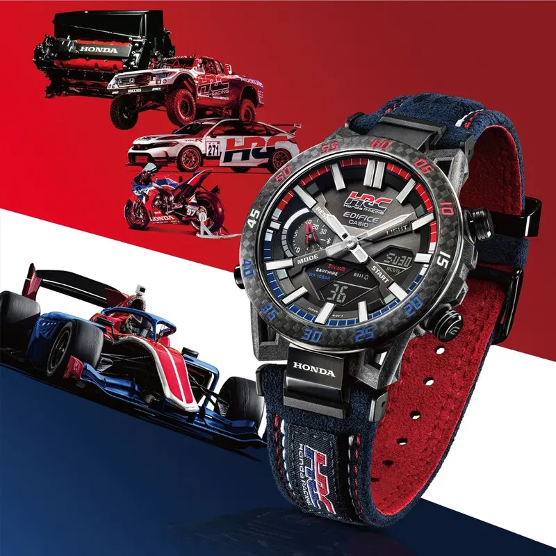 Casio Edifice Honda Racing Collab Model Watch Ecb-2000Hr-1Adr 2
