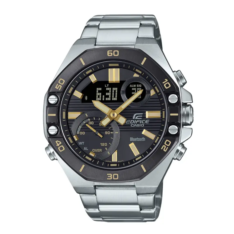 Casio Edifice Smartphone Link Model Stainless Steel Watch Ecb-10Db-1A9df 1