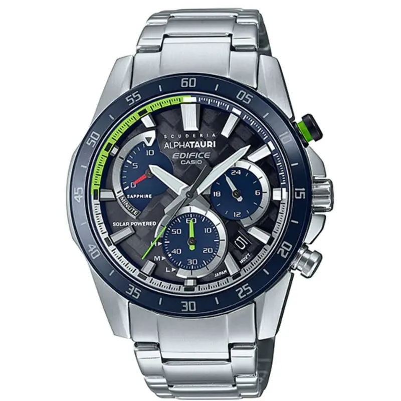 Casio Edifice Stainless Steel Bracelet Men Watch Efs-S580at-1Adr-P 1