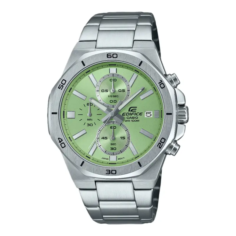 Casio Edifice Stainless Steel Unisex Watch Efv-640D-3Avudf-P 1
