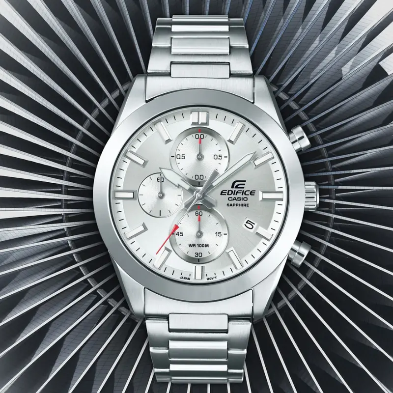 Casio Edifice Standard Chronograph Men Watch Efb-710D-7Avudf 2