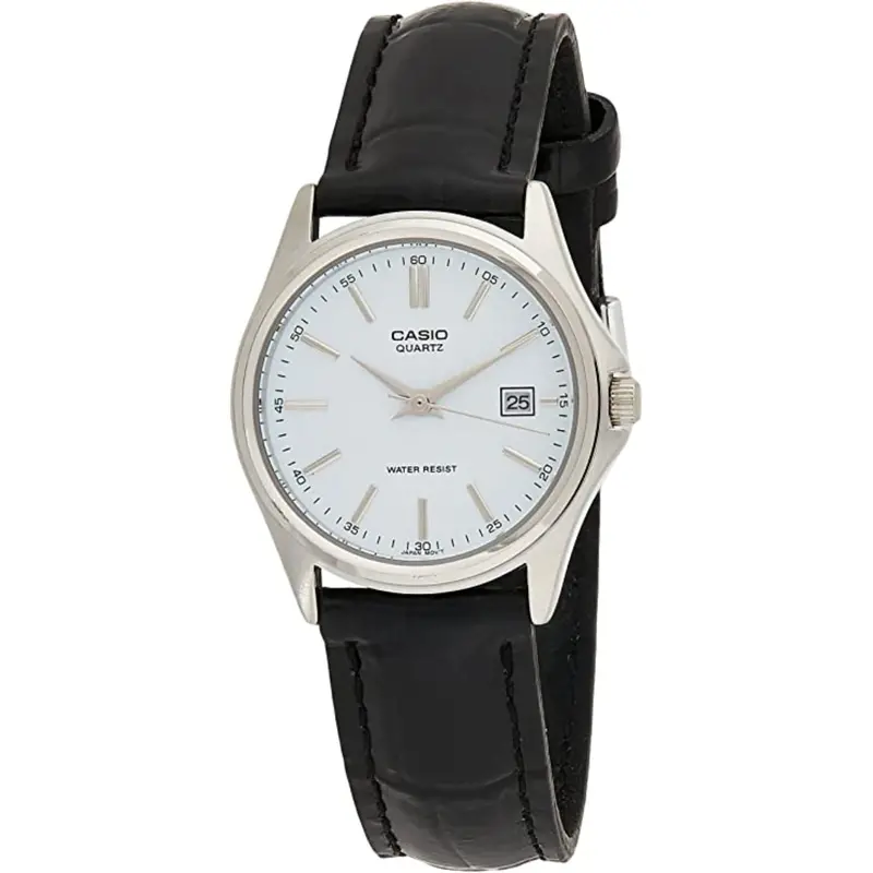 Casio Enticer Ltp-1183E-7Adf-P Black Leather Women Watch 1