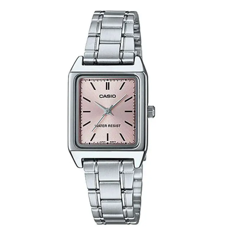 Casio Enticer Ltp-V007d-4Eudf-P Silver Stainless Women Watch 1