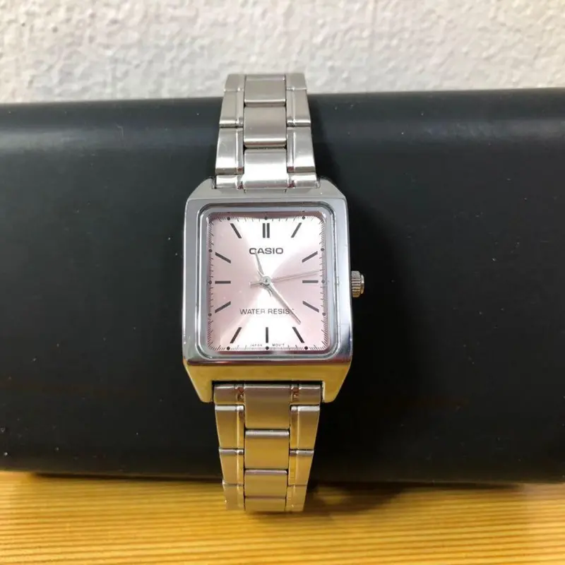 Casio Enticer Ltp-V007d-4Eudf Silver Stainless Women Watch 2