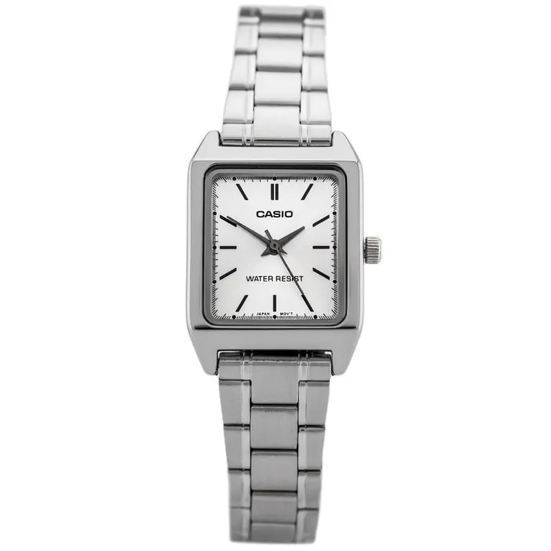 Casio Enticer Silver Stainless Steel Strap Women's Watch Ltp-V007d-2Eudf 1