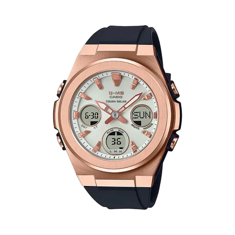Casio G-Ms Msg-S600g-1Adr-P Black Resin Strap Unisex Watch 1