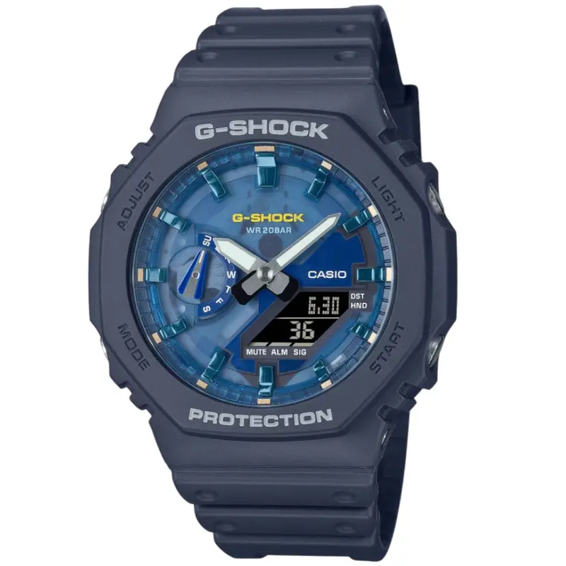 Casio G-Shock Analog-Digital Resin Strap Unisex Watch Ga-2100As Series 2