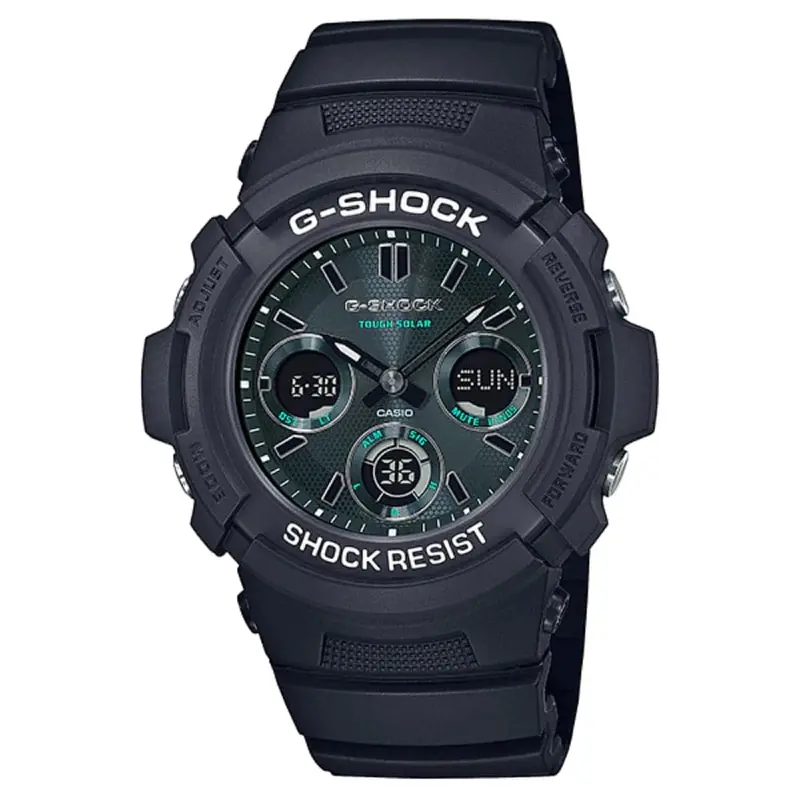 Casio G-Shock Awr-M100smg-1Adr Black Resin Strap Men's Watch 1