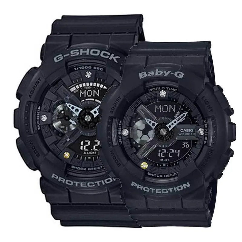 Casio G-Shock & Baby-G Anniversary Limited Ga-135Dd-1A Ba-135Dd-1A Couple's Watch 1