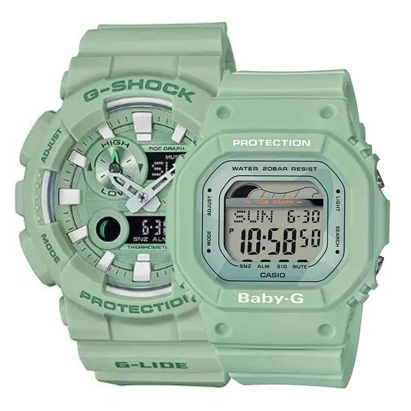 Casio G-Shock & Baby-G G-Lide Gax-100Csb-3A Blx-560-3 Couple's Watch 1