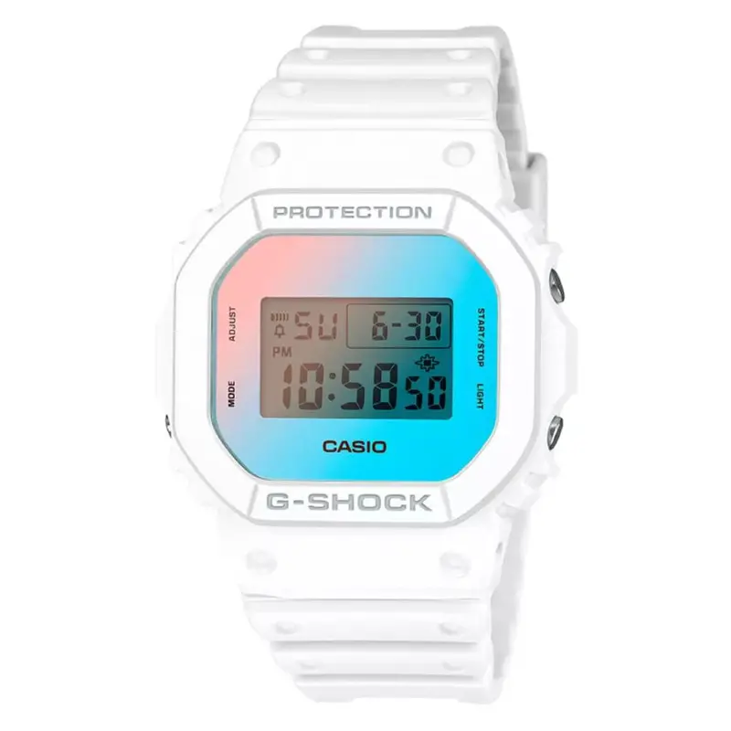 Casio G-Shock Beach Time White Band Digital Men's Watch Dw-5600Tl-7Dr-P 1