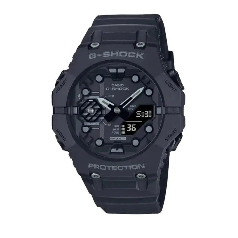 Casio G-Shock Black Analog Digital Resin Strap Watch For Men Ga-B001-1Adr 1