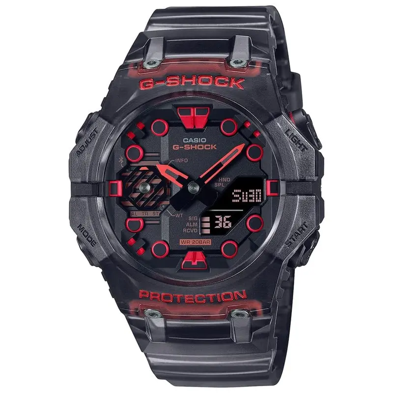 Casio G-Shock Black Analog Digital Resin Strap Watch For Men Ga-B001g-1Adr 1