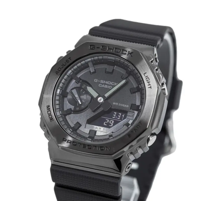 Casio G-Shock Black Dial & Resin Strap Men Watch Gm-2100Bb-1Adr-P 2