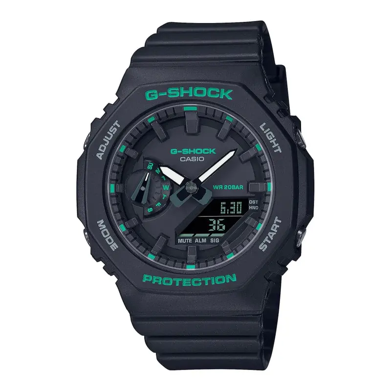 Casio G-Shock Black Dial Resin Strap Unisex Watch Gma-S2100ga-1Adr-P 1