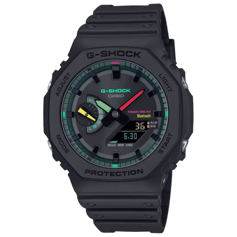 Casio G-Shock Black Matte Resin Strap Men Watch Ga-B2100mf-1Adr 1