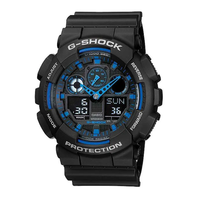 Casio G-Shock Black Resin Strap Men Watch Ga-100-1A2dr-P 1