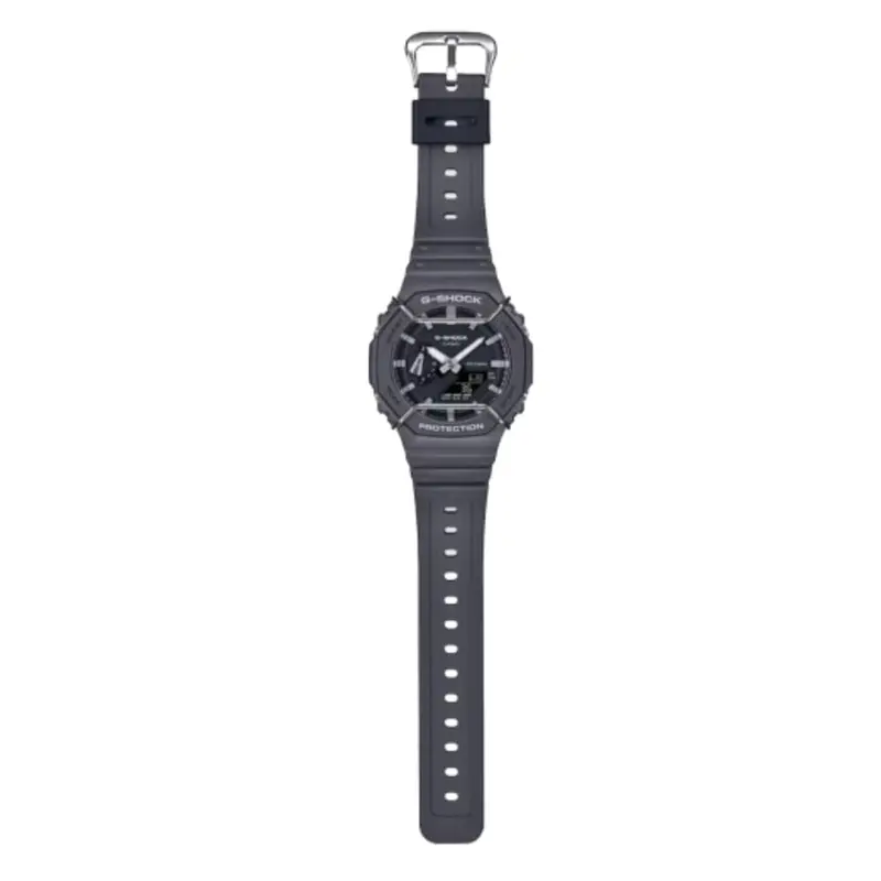 Casio G-Shock Black Resin Strap Men Watch Ga-2100Pts-8Adr 2