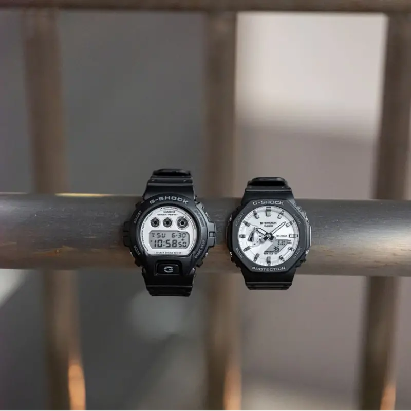 Casio G-Shock Black Resin Strap Men Watch Ga-2100Wd-1Adr 2