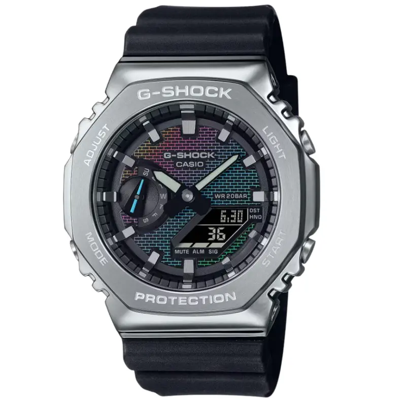 Casio G-Shock Black Resin Strap Men Watch Gm-2100Rw-1Adr-P 1