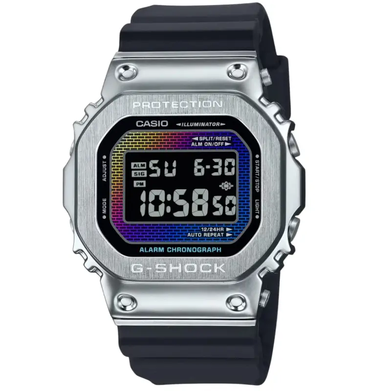 Casio G-Shock Black Resin Strap Men Watch Gm-5600Rw-1Dr-P 1