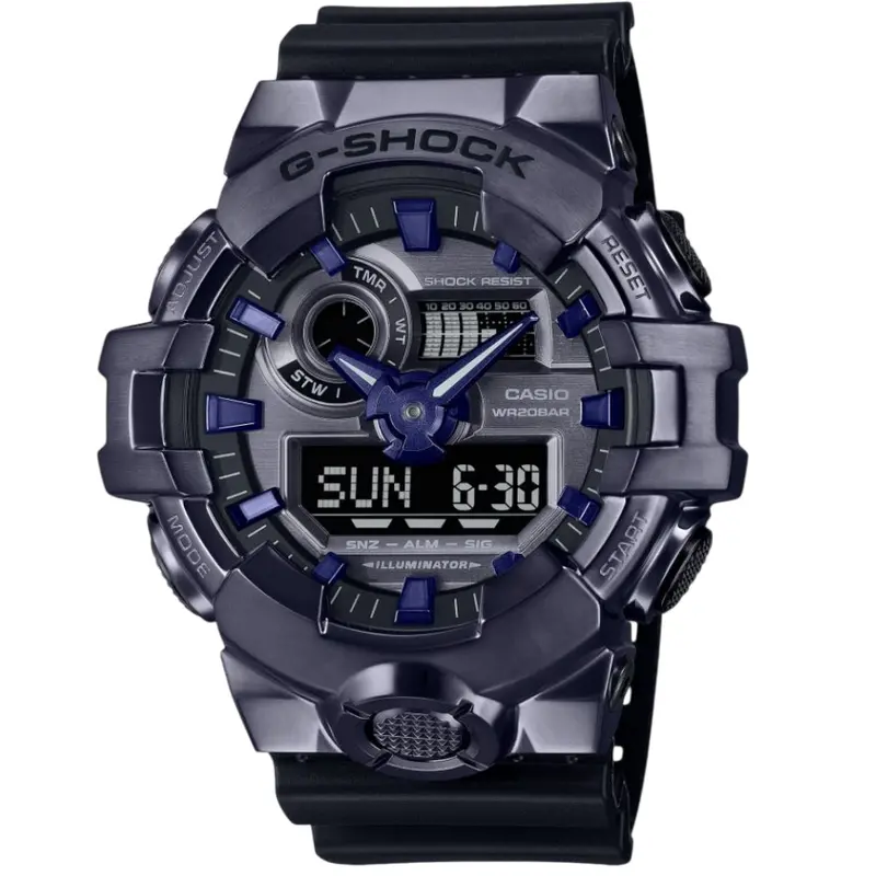 Casio G-Shock Black Resin Strap Men Watch Gm-700P-6Adr-P 1