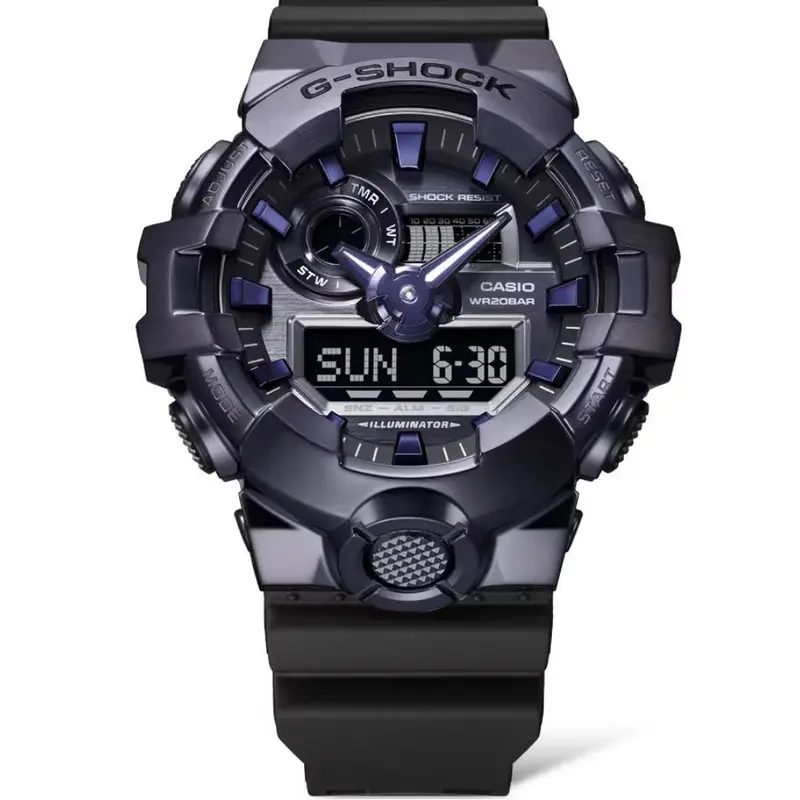 Casio G-Shock Black Resin Strap Men Watch Gm-700P-6Adr-P 2