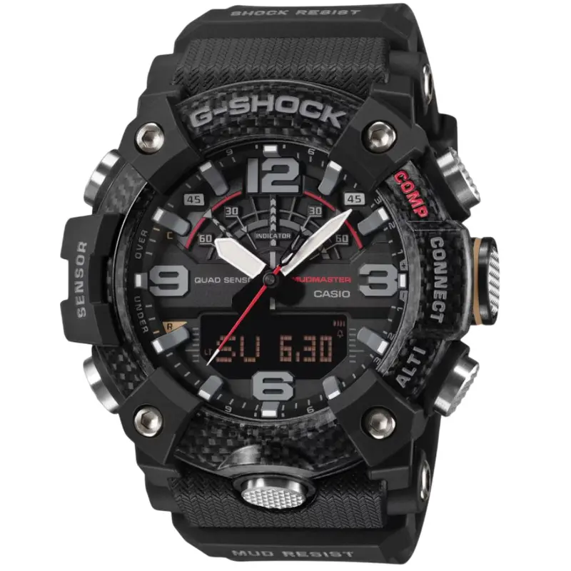 Casio G-Shock Black Resin Strap Men's Watch Gg-B100x-1Adr 1
