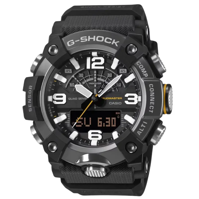Casio G-Shock Black Resin Strap Men's Watch Gg-B100xmb-1Adr 1
