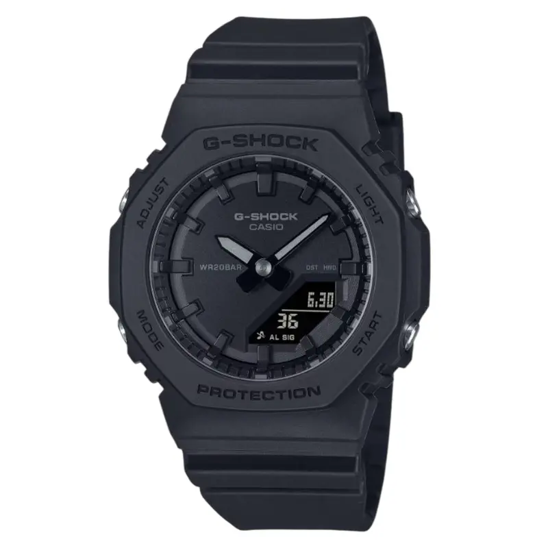 Casio G-Shock Black Resin Strap Women Watch Gma-P2100bb-1Adr-P 1