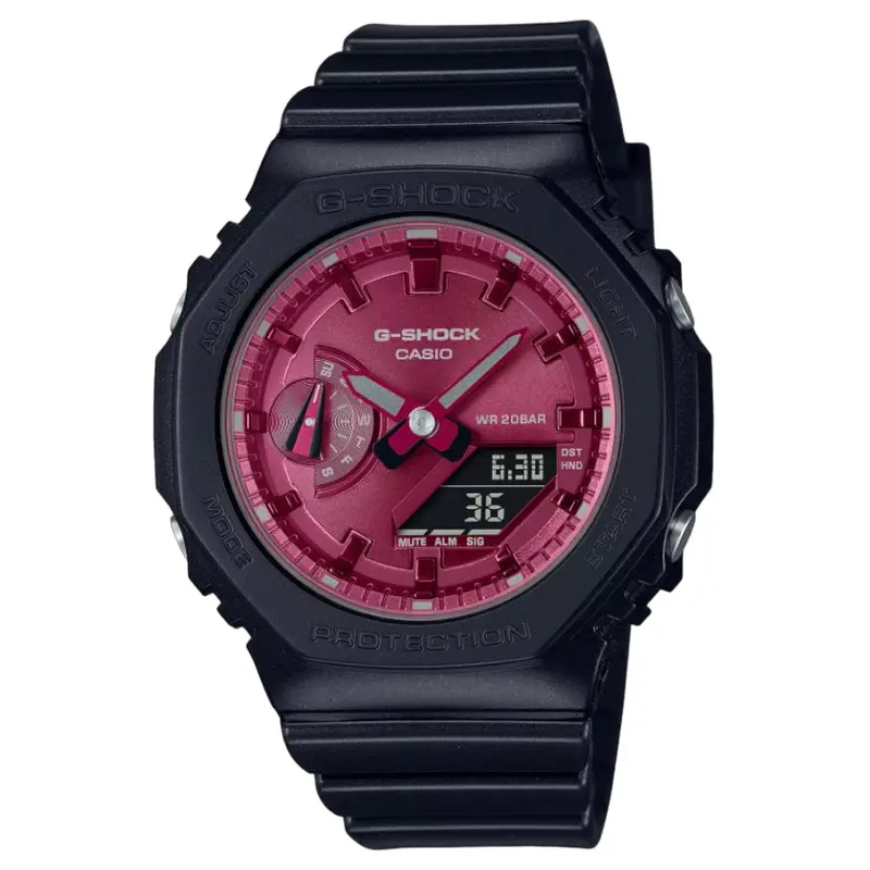 Casio G-Shock Black Resin Strap Women Watch Gma-S2100rb-1Adr-P 1