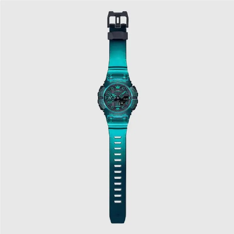 Casio G-Shock Blue Analog Digital Resin Strap Men's Watch Ga-B001g-2Adr 2