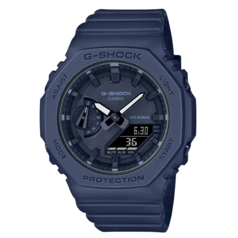 Casio G-Shock Blue Dial And Resin Strap Men Watch Gma-S2100ba-2A1dr-P 1
