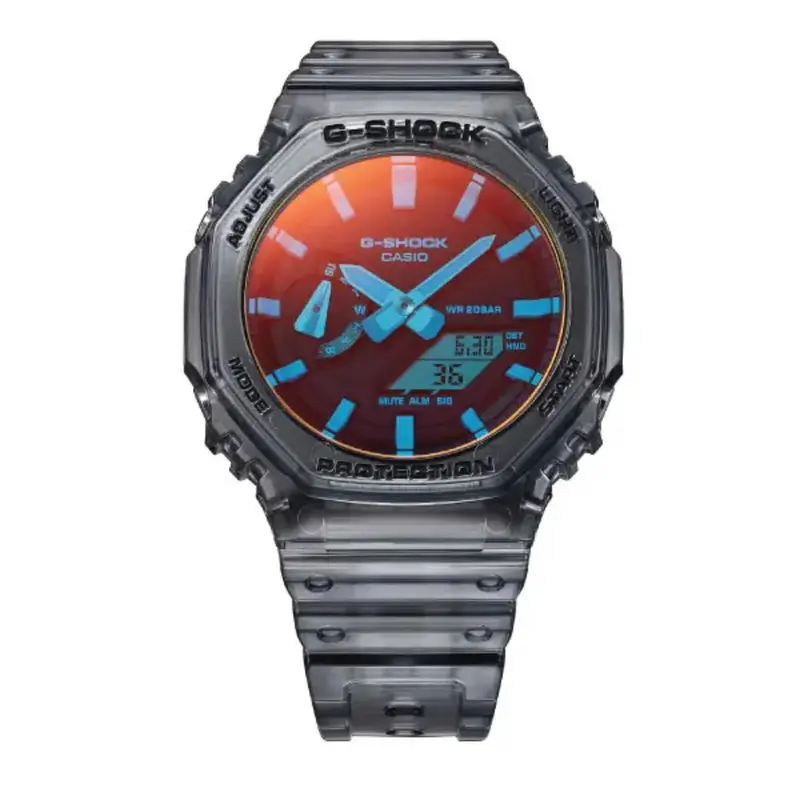 Casio G-Shock Digital Analog Black Resin Strap Ga-2100Tls-8Adr-P 2