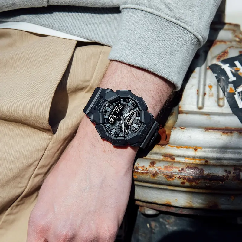 Casio G-Shock Digital-Analog Black Resin Strap Men Watch Ga-010-1A1dr-P 2