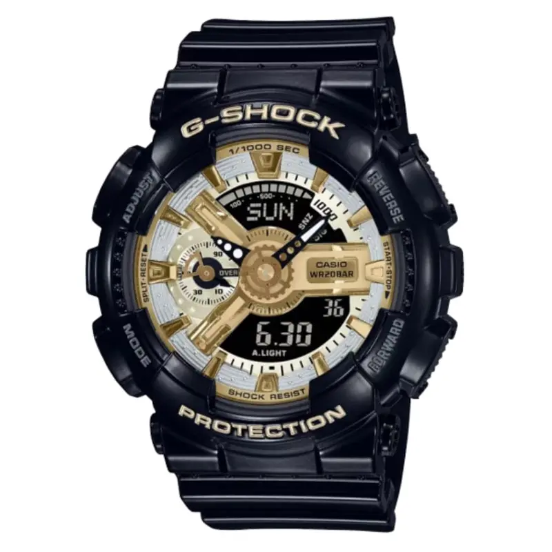 Casio G-Shock Digital-Analogue Black Resin Strap Men Watch Gma-S110gb-1Adr-P 1