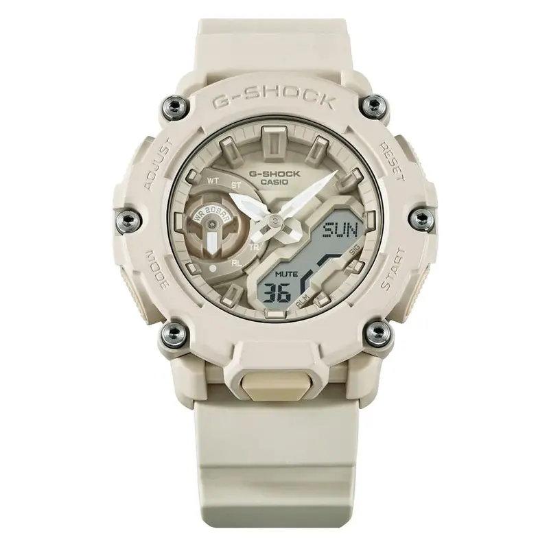 Casio G-Shock Digital-Analogue Resin Strap Unisex Watch Ga-2200Nc-7Adr 2