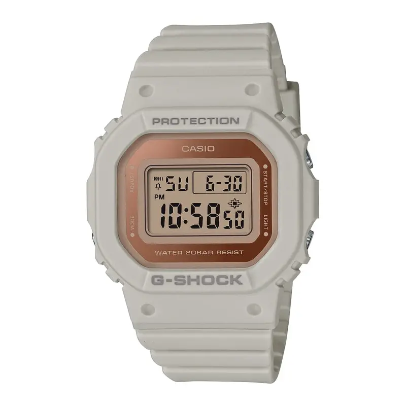 Casio G-Shock Digital Beige Resin Strap Women Watch Gmd-S5600-8Dr-P 1