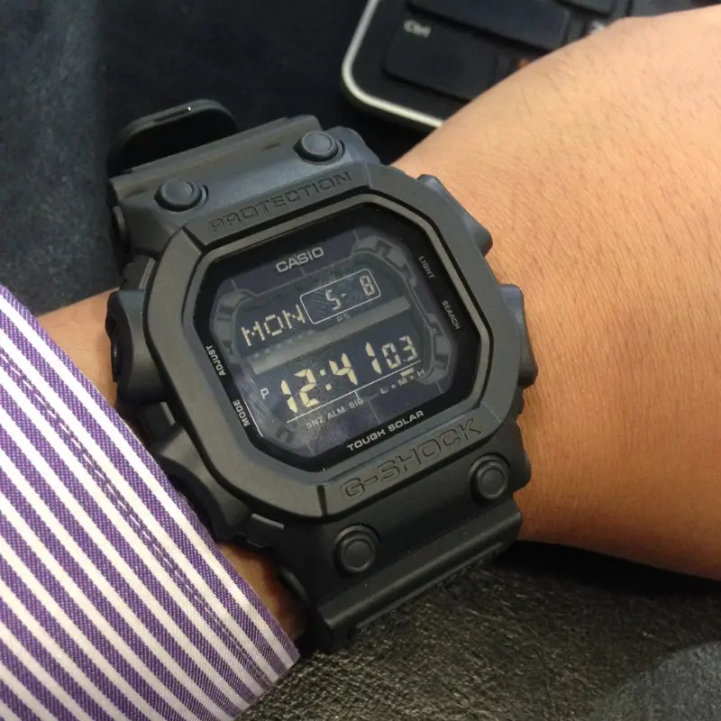 Casio G-Shock Digital Black Resin Men's Watch Gx-56Bb-1Dr 2