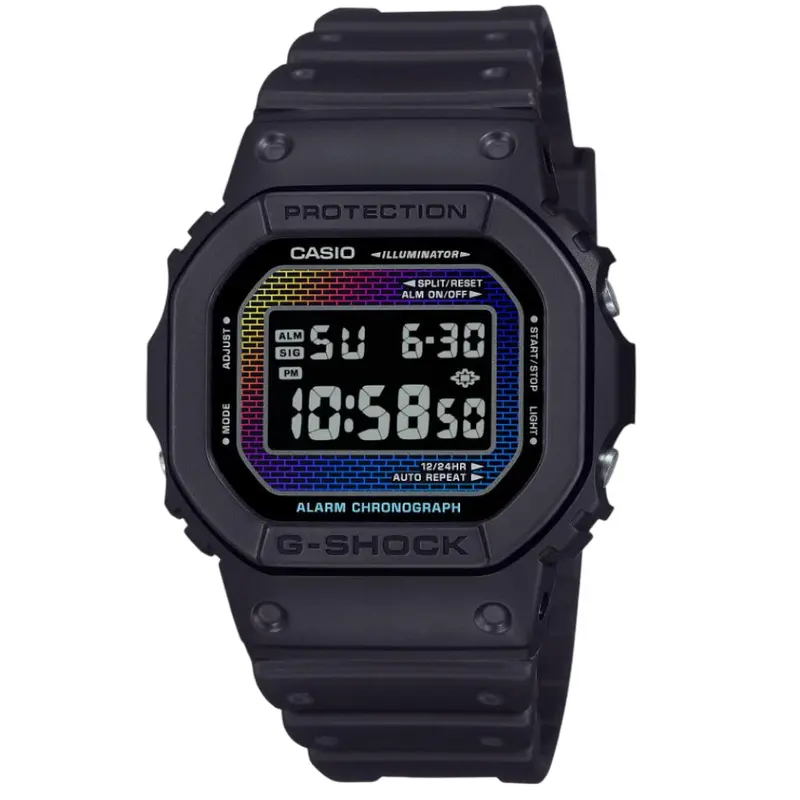 Casio G-Shock Digital Black Resin Strap Men Watch Dw-5600Rw-1Dr-P 1