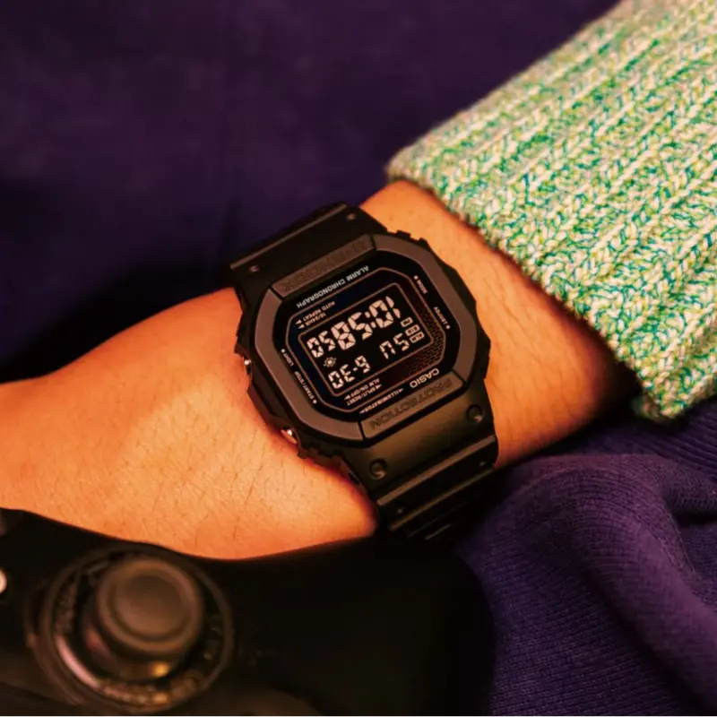Casio G-Shock Digital Black Resin Strap Men Watch Dw-5600Rw-1Dr-P 2