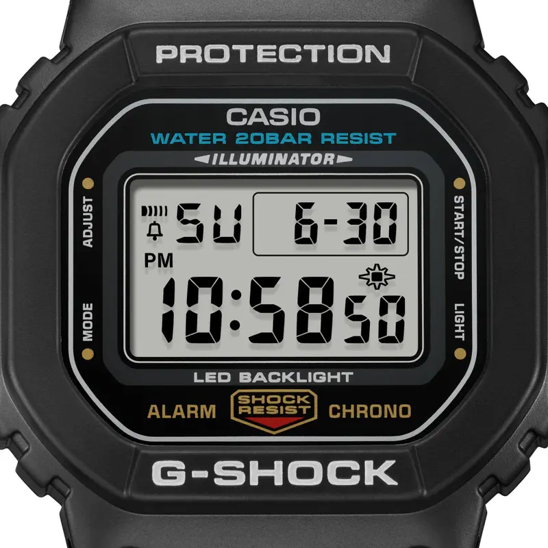 Casio G-Shock Digital Black Resin Strap Men Watch Dw-5600Ue-1Dr 2
