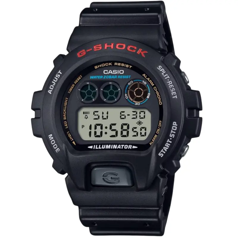 Casio G-Shock Digital Black Resin Strap Men Watch Dw-6900U-1Dr-P 1