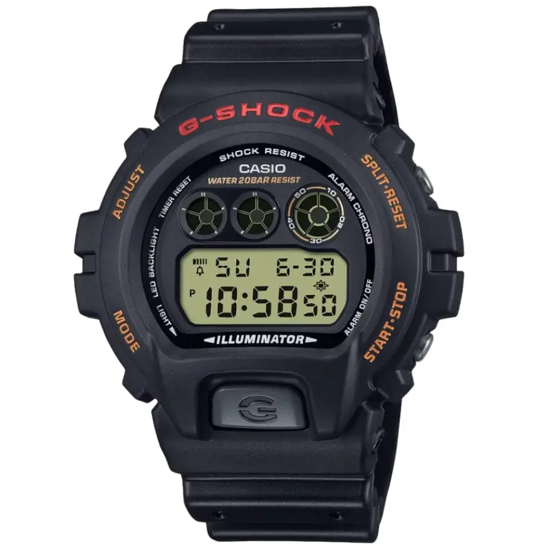 Casio G-Shock Digital Black Resin Strap Men Watch Dw-6900Ub-9Dr-P 1