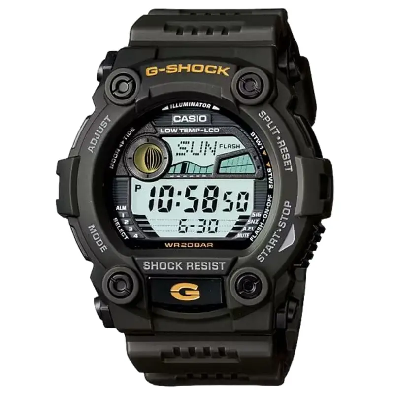 Casio G-Shock Digital Black Resin Strap Men Watch G-7900-3Dr-P 1